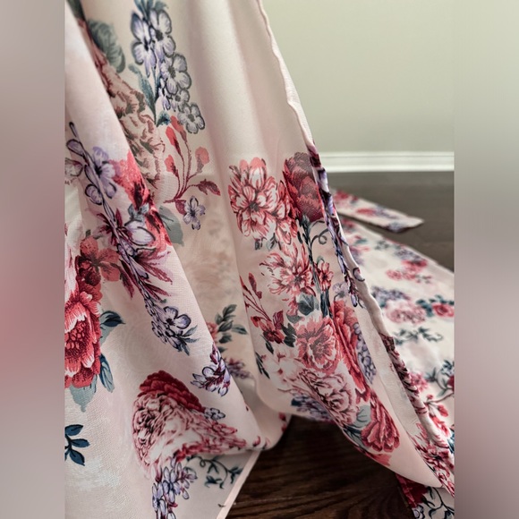 Japna Sheer Floral Maxi Dress Small - Picture 6 of 8